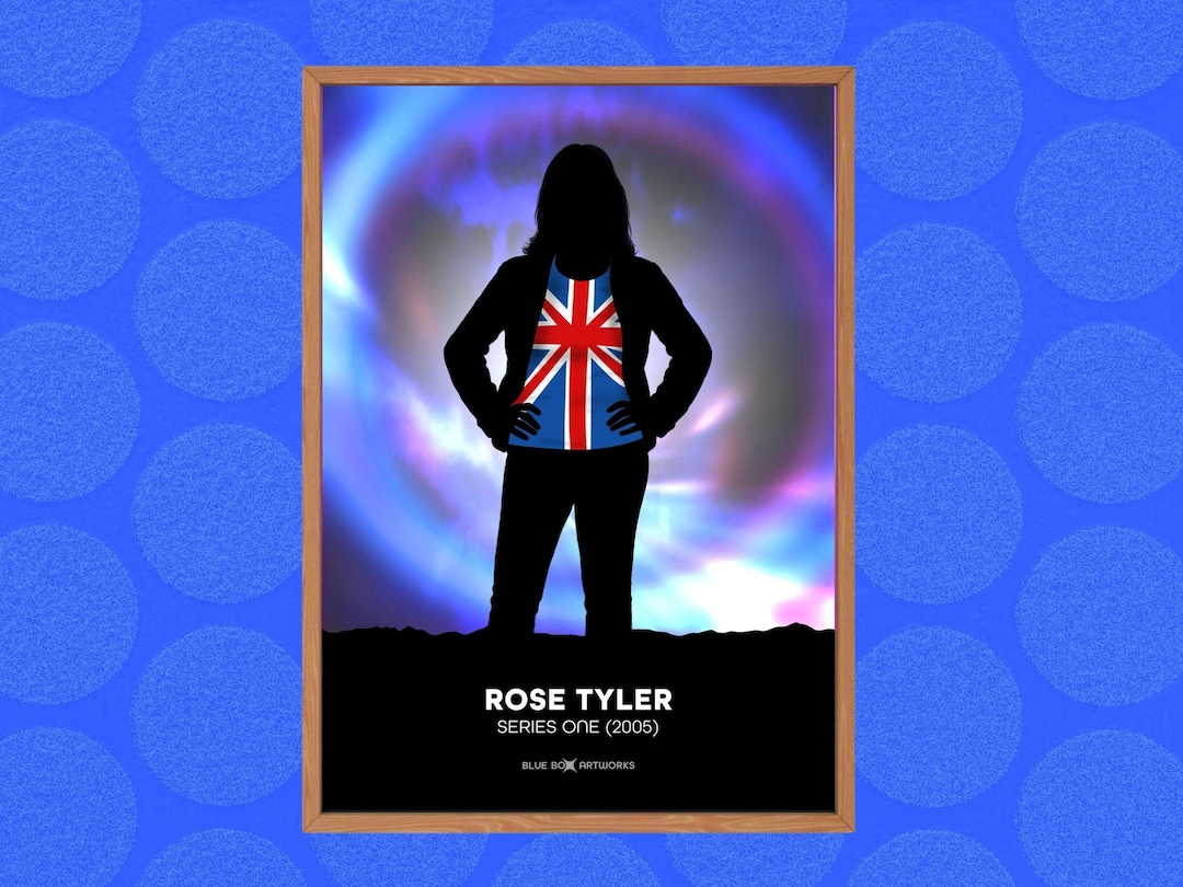 Doctor Who Art Print – Rose Tyler, A5 A4 A3 A2, Sci-fi Wall Art ...