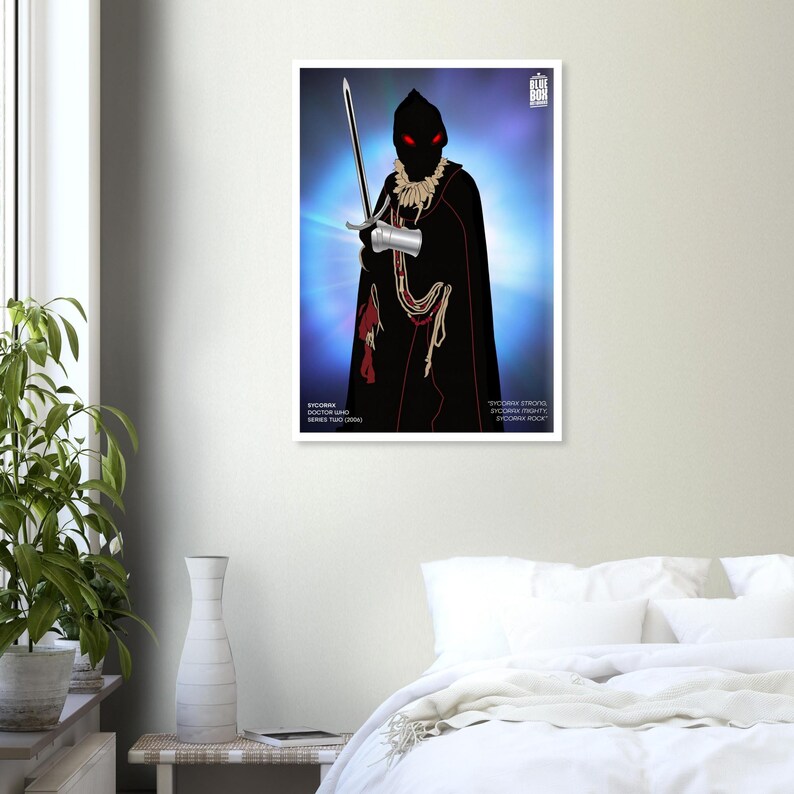 Doctor Who Art Print - Sycorax - A4 A3 A2, Sci-fi Wall Art Poster ...