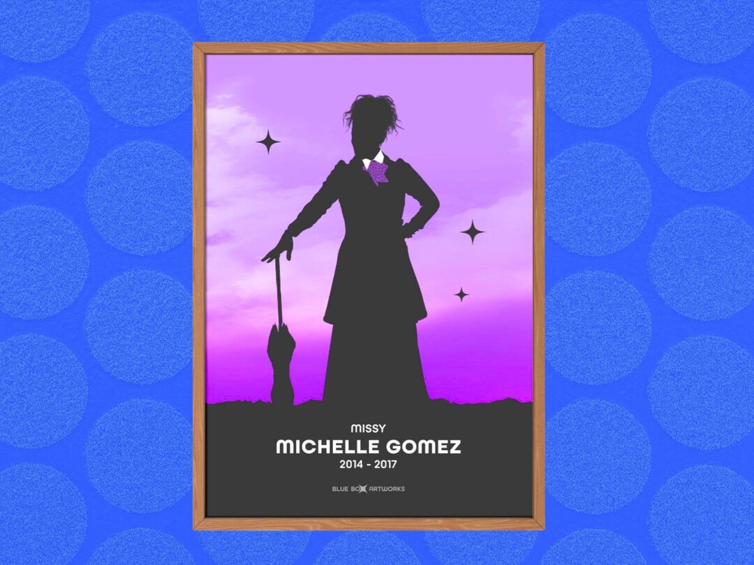 Doctor Who Art Print – Missy, A5 A4 A3 A2, Sci-fi Wall Art, Whovian ...
