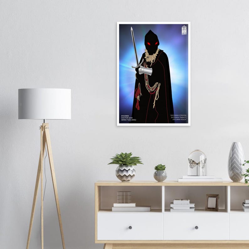 Doctor Who Art Print - Sycorax - A4 A3 A2, Sci-fi Wall Art Poster ...