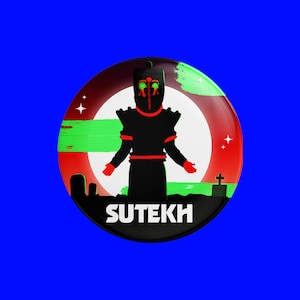 Doctor Who Pin Badge – Sutekh Classic Dr Who Fan Gift | Whovian Pin Button 38mm | Collectible, Birthday, Christmas