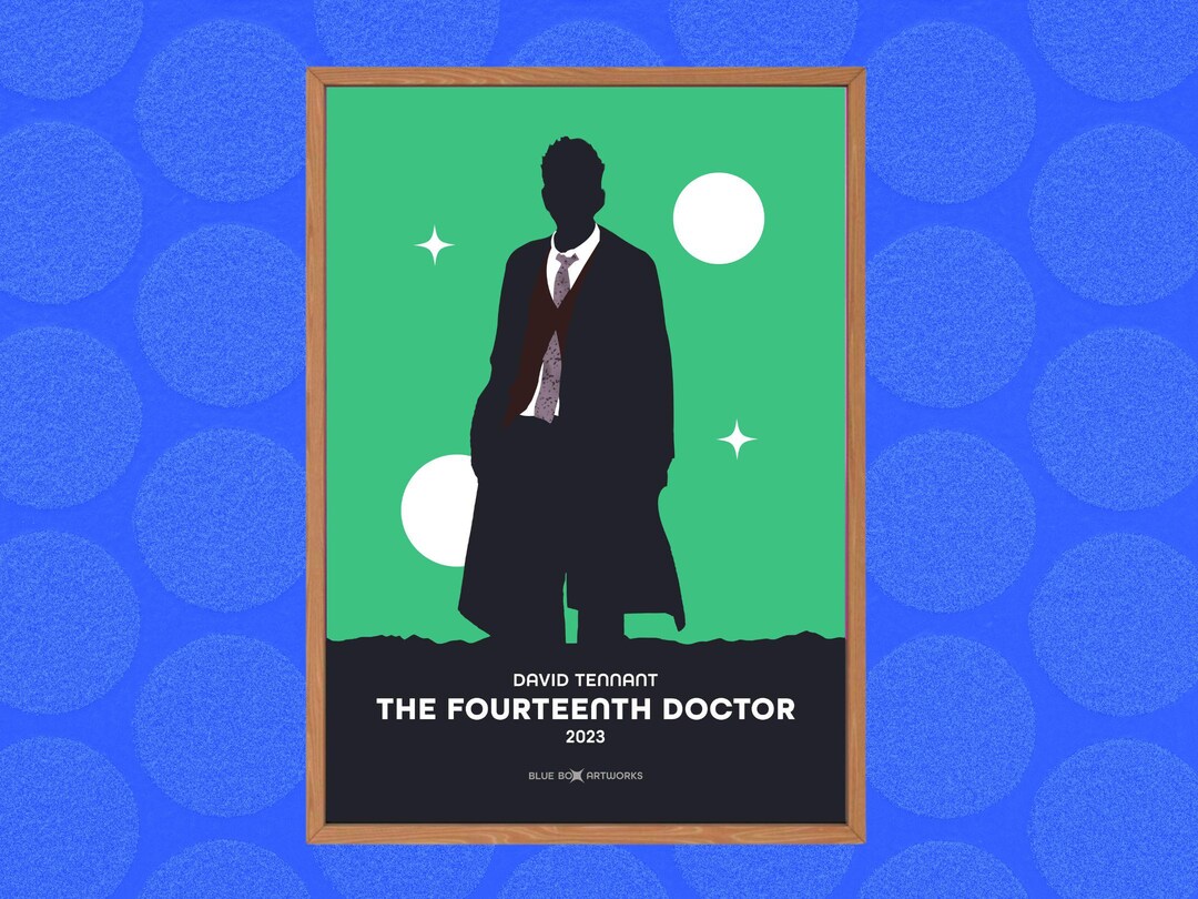 Doctor Who Art Print – 14th Doctor, A5 A4 A3 A2, Wall Art, Whovian Gift ...