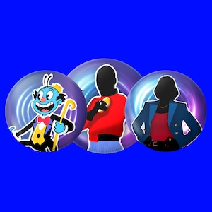 Doctor Who Pin Badge – Season 2 (2025), Dr Who Fan Gift | Whovian Button | Mr Ring-A-Ding, 15th Doctor, Belinda Chandra, Rani, Ncuti Gatwa