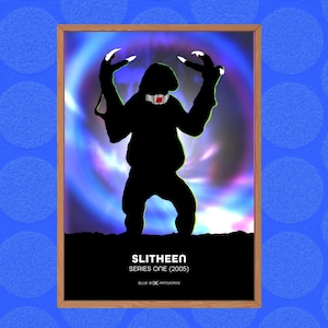 Doctor Who Art Print – Slitheen, A5 A4 A3 A2, Sci-Fi Wall Art, Whovian Gift Poster Dr Who Series 1 2005