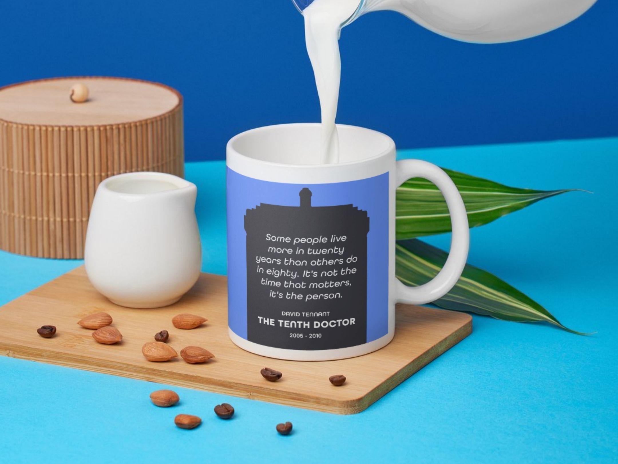 Tenth Doctor Mug | Doctor Who Quote Mug | 11oz Ceramic | Whovian Gift |  David Tennant | 10th Dr Who Mug