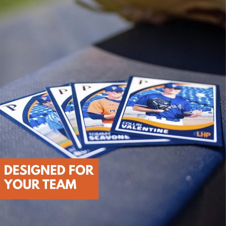 Custom Team Trading Cards With Packs – Baseball, Sports Teams, Custom ...