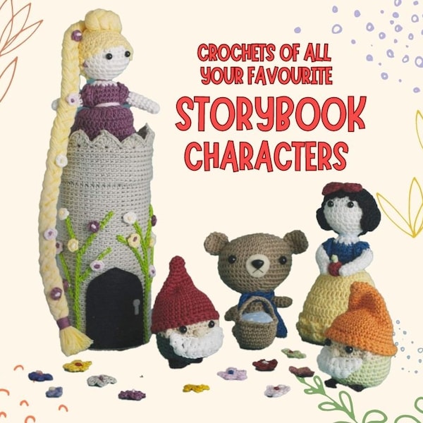 Amigurumi Crochet Fairytale storybook Friends PDF