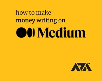 How To Make Money Writing on Medium eBook - The Ultimate Guide for Newbie To Write for Money Online | PDF ePUB Instant Download