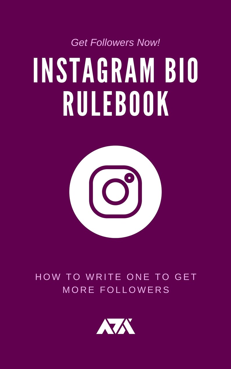 Instagram Bio Rulebook Ebook - How to Write One to Get More Followers ...