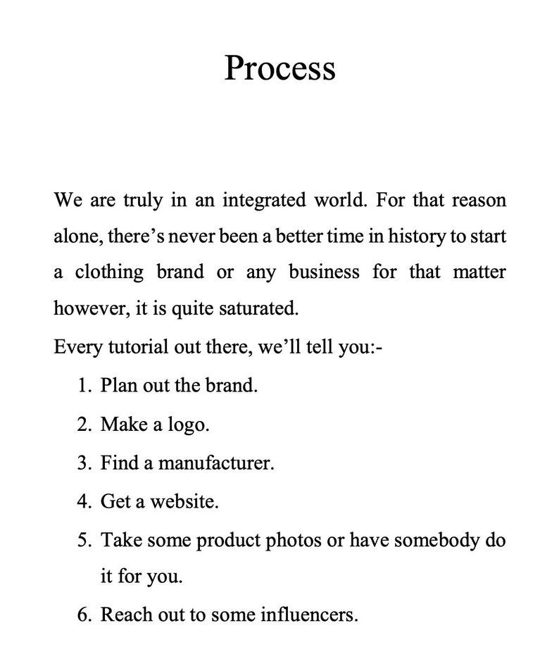 How to Start Clothing Brand Ebook Learn What Exactly You Have to Do