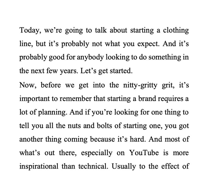 How to Start Clothing Brand Ebook Learn What Exactly You Have to Do