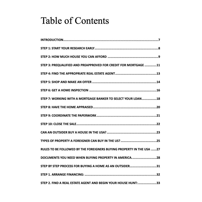 Buying a House in USA Ebook A Step by Step House Buying Guide for Both