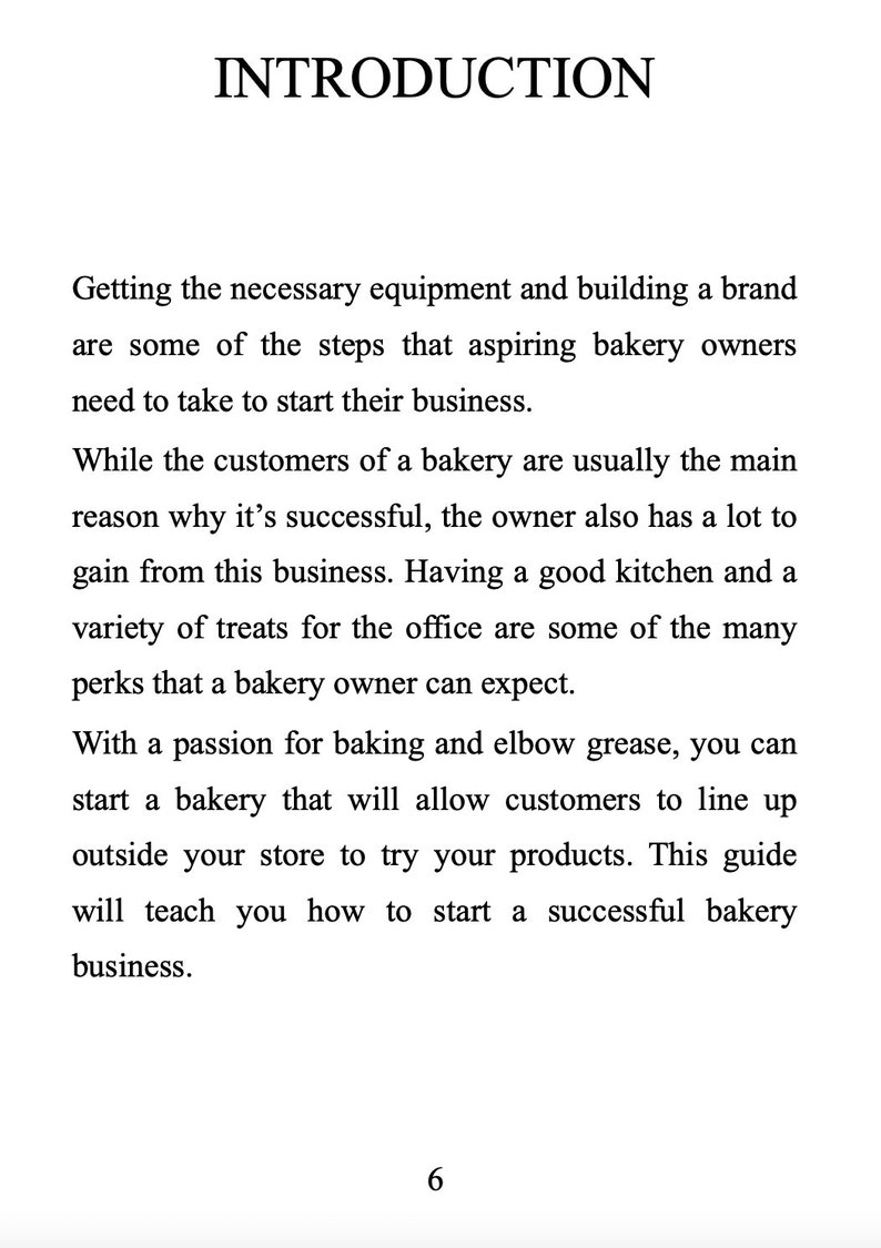 How to Start a Bakery Business Ebook Securing Equipment Financing