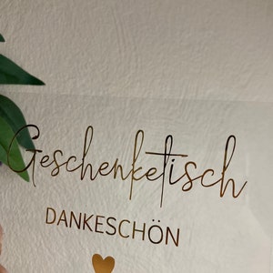 Acrylschilder/Hochzeit/Geburtstag/Candybar/Snackbar/Gästebuch/Fotobox Bild 10