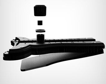 Rounding Jack Felt Hat Brim Cutter V3 3D Print Stiff Felt