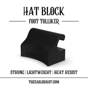 Tolliker Heart / Flat  - Fedora  - Hat Making Tools - Millinery -   - Flat Brim Fedora