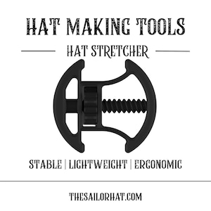 Hat Stretcher  - 3D Print -Hat Making - Hand Tool