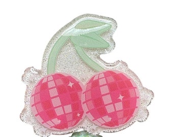 Disco Cherries Badge Reel