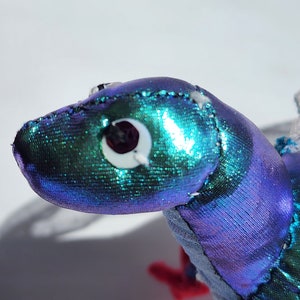 Iridescent Dragonfly Dragon Stuffed Toy Plushie Inspired by Wings of Fire image 6
