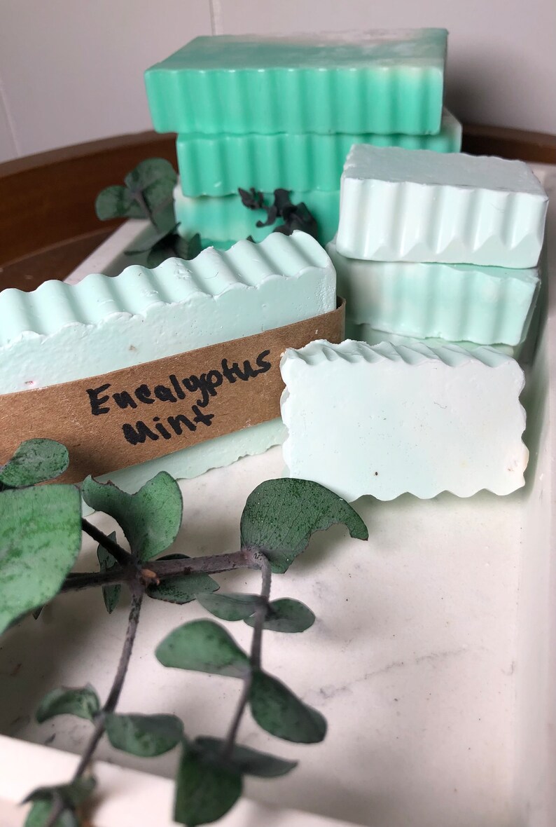 Eucalyptus Mint Organic Soap - Etsy