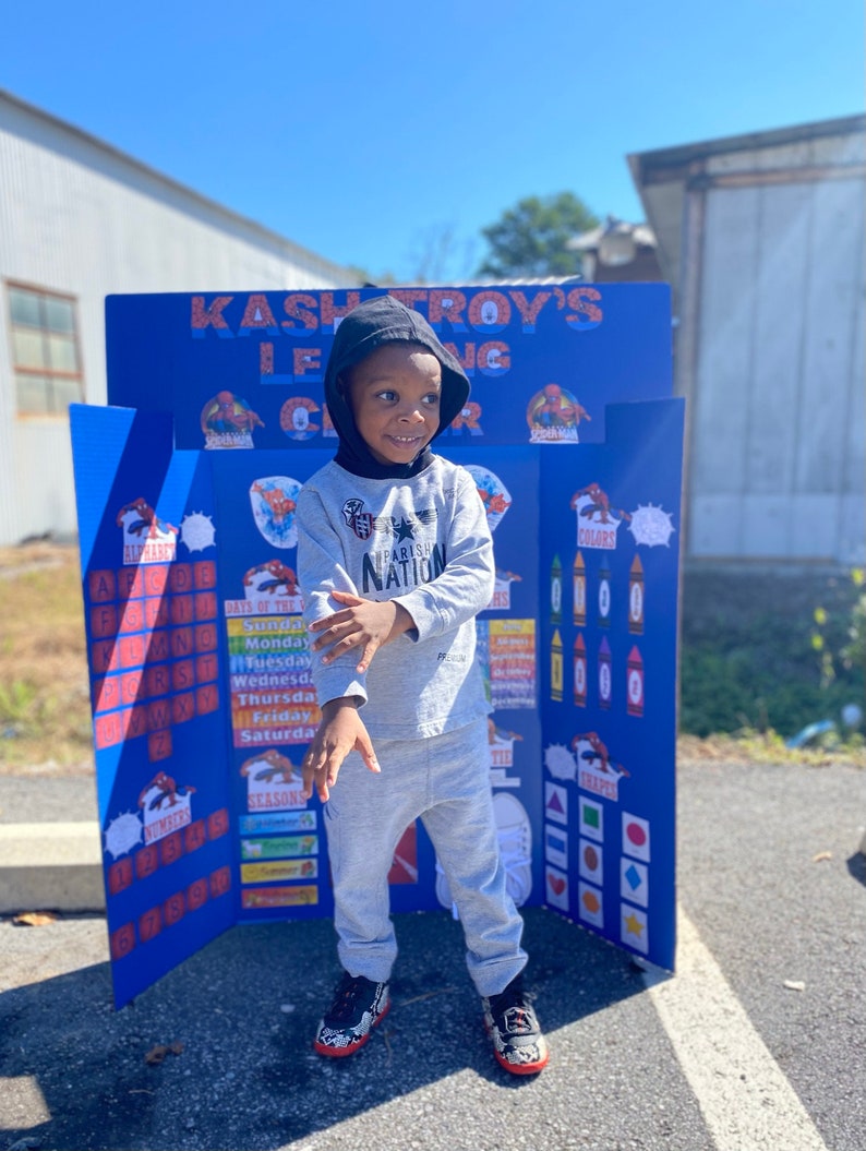 Spider Man Learning Board DIY Kit Etsy