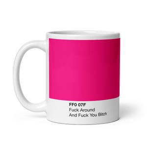 Taza blanca brillante