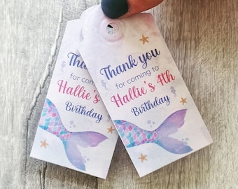 CUSTOM Uncorn Brthday Party Labels, Custom Name & Age, Prntable