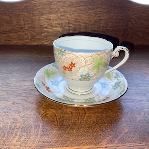 Royal Grafton bone china teacup and saucer made in England