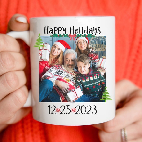 Custom Mug with Photo Canva Template Bundle, Custom Coffee Mug Template, Sublimation Mug Template, Digital Download,