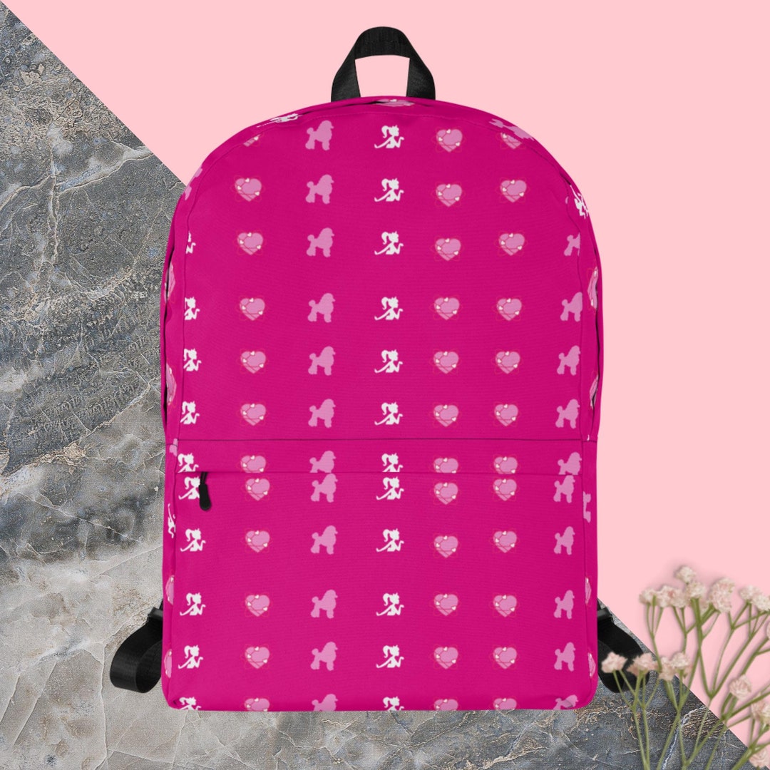 Pink Back to School Backpack for Girls Pink Backpacks School - Etsy