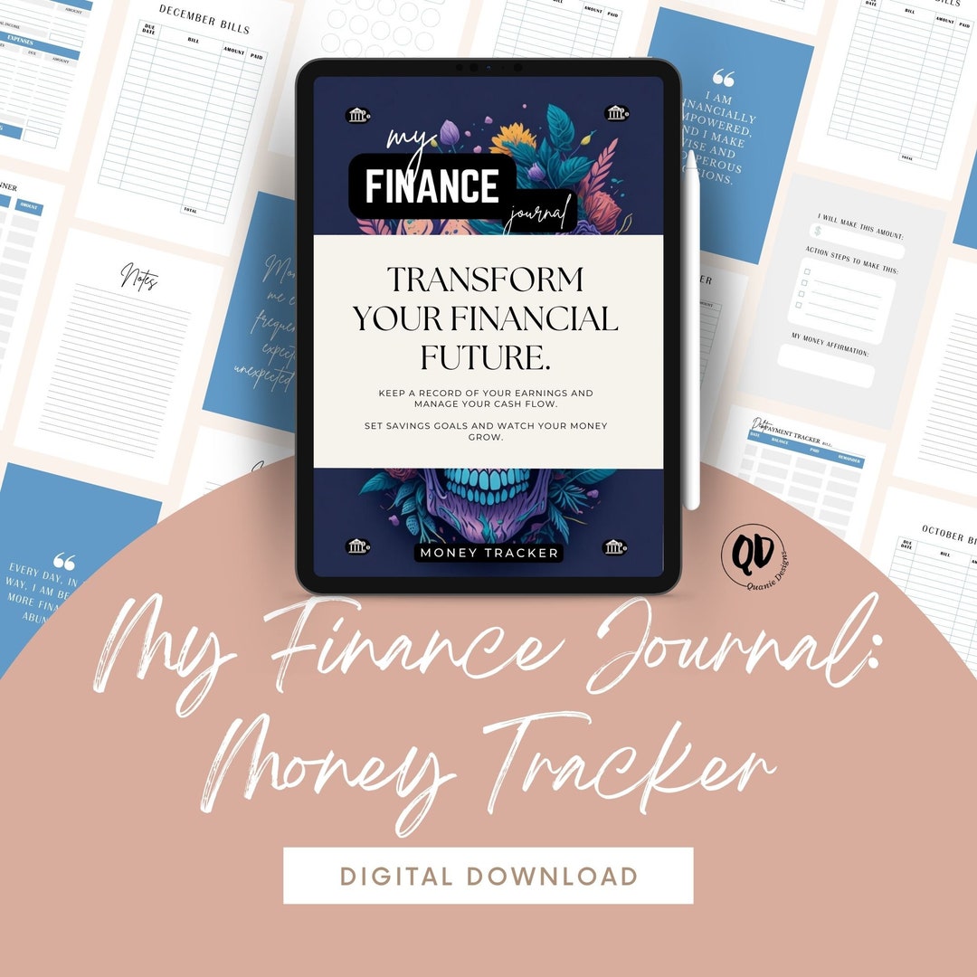 Digital Finance Journal Digital Finance Planner Goodnotes Etsy