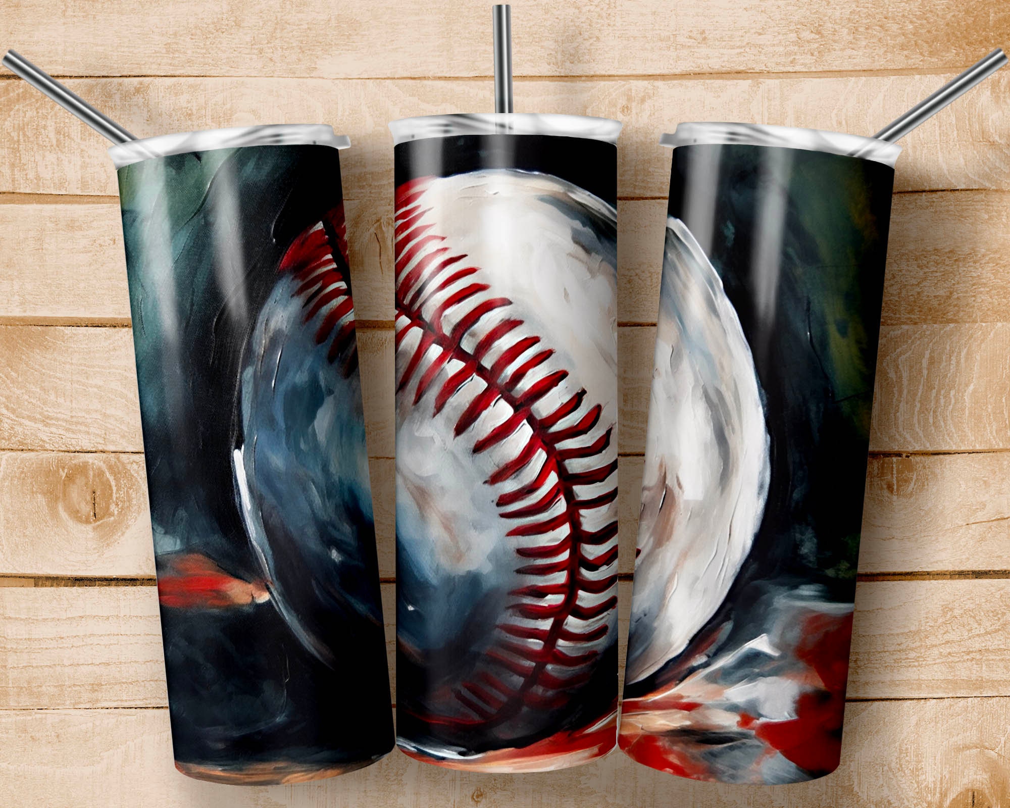Baseball Tumbler Design Png Sporty Digital Tumbler 20oz Etsy