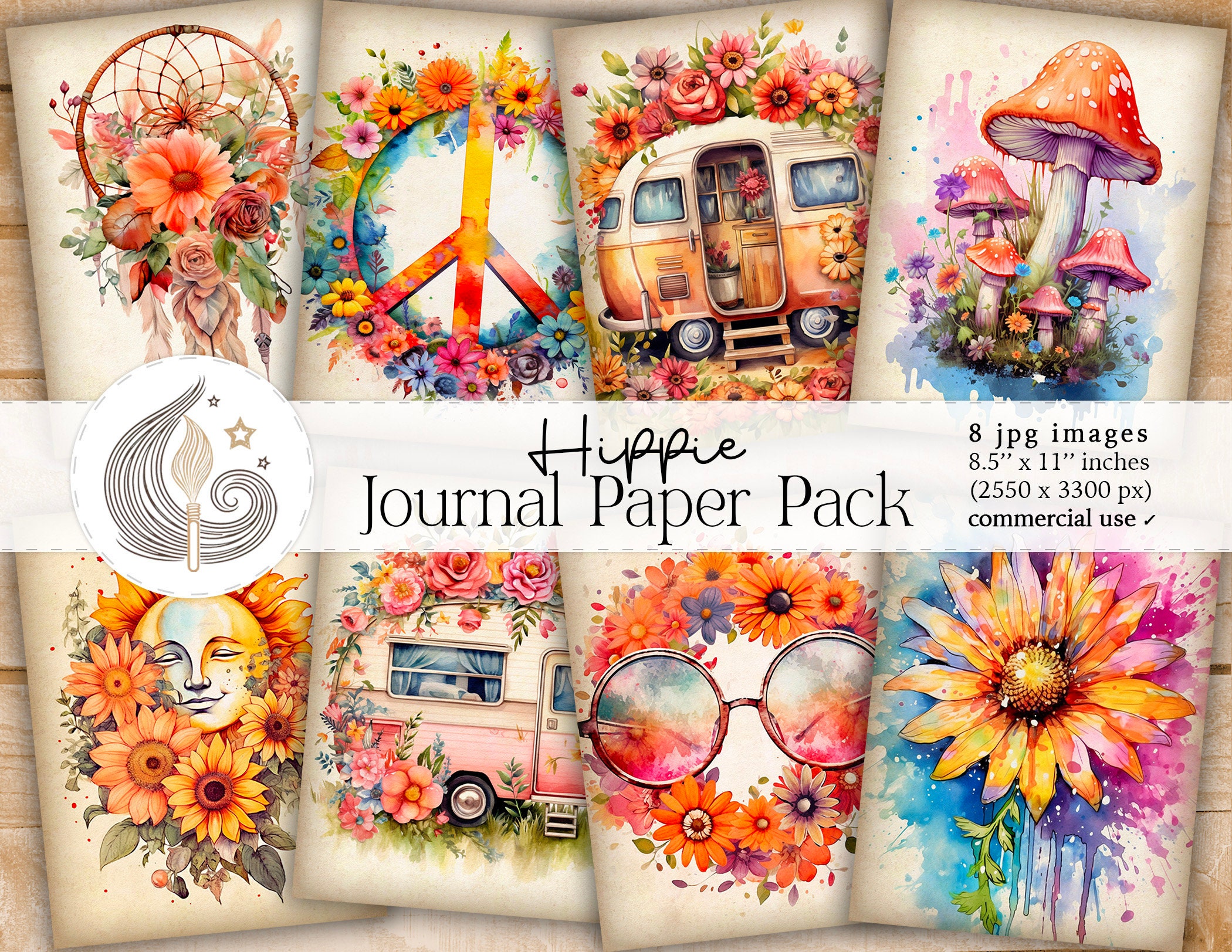 Boho Hippie Journal 