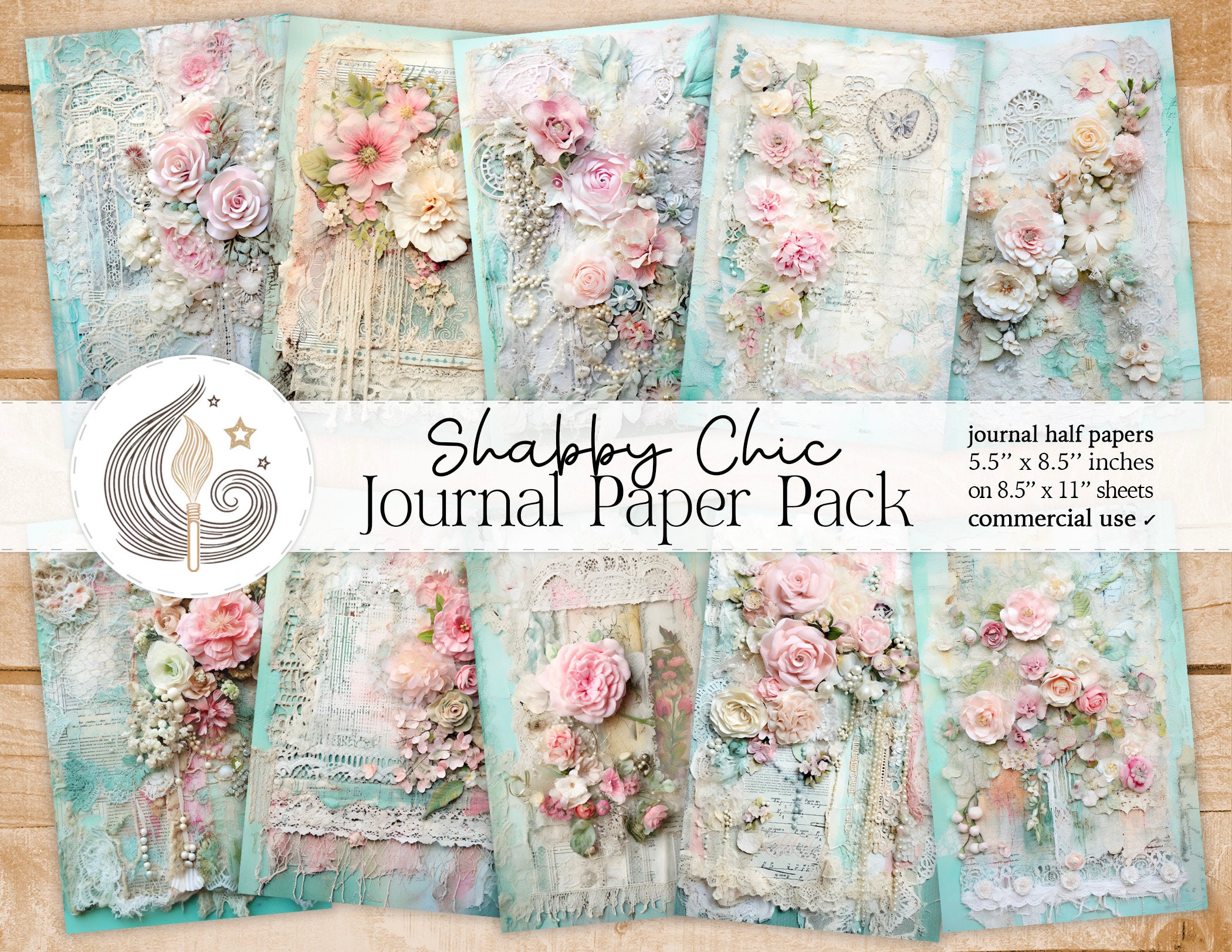 Shabby Chic Vintage Junk Journal | MakerPlace by Michaels