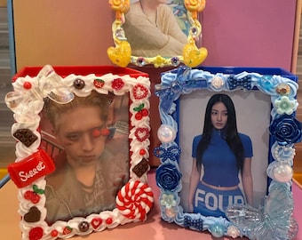 Made to Order K-Pop Decorated Photocard Holders