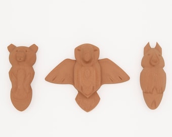 Collane con totem dell'orso + Collane con totem personalizzate