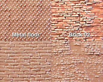 Rullo Per Texture Per Modellare Schiuma XPS E Argilla, Da 28mm E 32mm Terrain Building Tabletop Rpg Games P 45605531