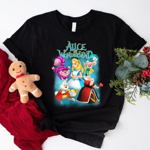 Alice in Wonderland Shirt, Disney Alice Shirt, Alice and Friends Shirt, Alice in Wonderland Characters Shirt, Magic Kingdom Shirt
