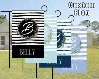 Custom Welcome Flag, Personalized Double-Side Outdoor Flag, Welcome House Flag, Farmhouse Garden Flags, Yard Decor, Memory Flag, Unique Gift