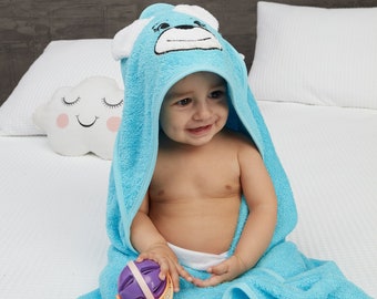 Baby and Toddler Hooded Bath Towel