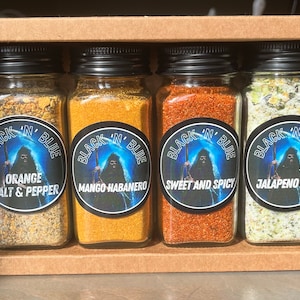 Customized 4-Pack | Handcrafted Gourmet Spice Blends | Seasoning - Rub - Marinade