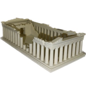 パルテノン神殿建築紙模型キット古代ギリシャ神殿アクロポリス