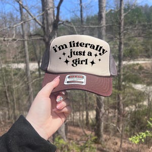 I’m Just A Girl Trucker | Viral Hat | Passenger Princess | Road Trip Trucker | Funny Hat | Road Princess Trucker Hat