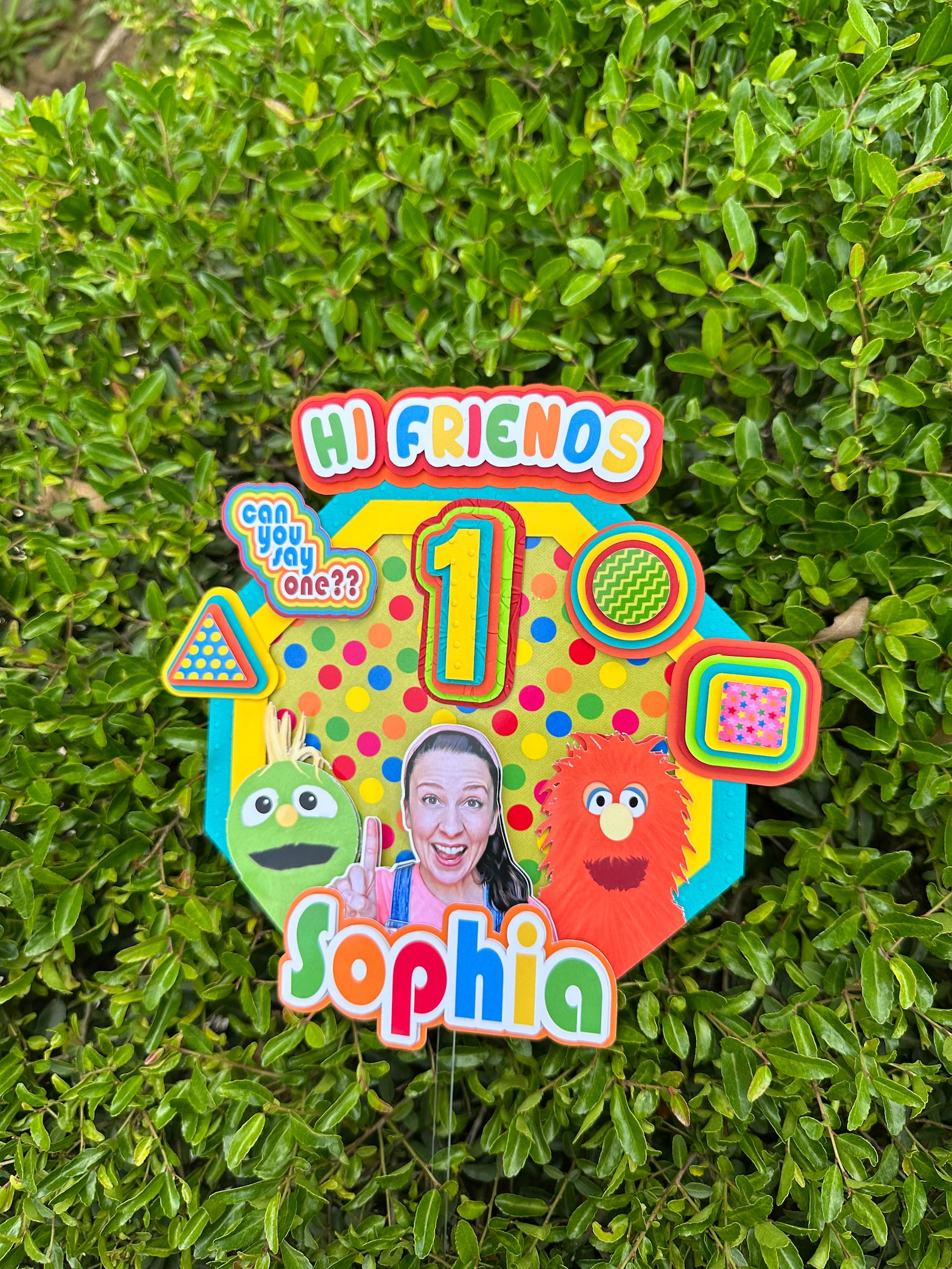 Ms Rachel Custom Cake Topper / Ms Rachel Centerpiece / Birthday Party ...