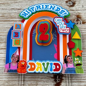 Ms. Rachel Inspired Birthday Cake Topper|/ Ms Rachel Inspired ...