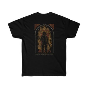 Psalm 23:4 Firefighter Unisex Ultra Cotton Tee