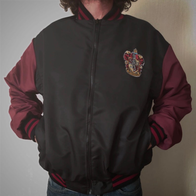 Harry Potter Varsity Jacket / Gryffindor Slytherin Ravenclaw Etsy