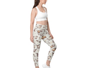 Thaleypa Yak Population Leggings with pockets