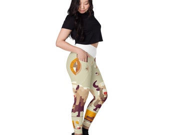 Thaleypa Yak Leggings with pockets