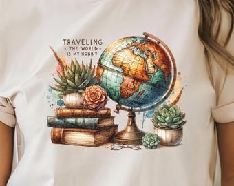 Viajar por el mundo es mi pasatiempo (Png), Era de los viajes, Diseño de camiseta para viajes por carretera, Frase de viaje (Png), Terapia de viaje, Vacaciones familiares, Explorar (Png)